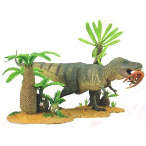 trex with plants