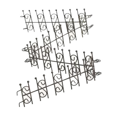 rustic wire fence2